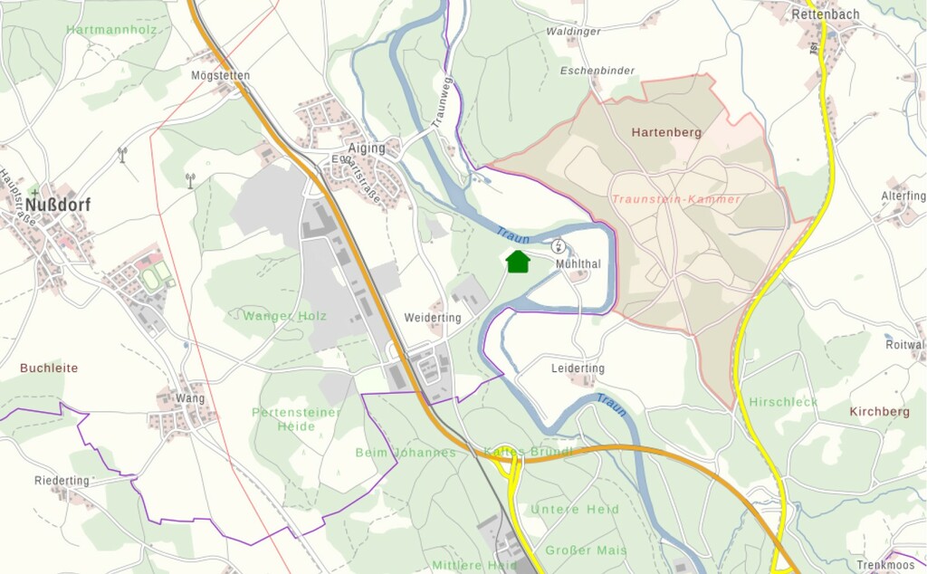 Lageplan, Bayernatlas